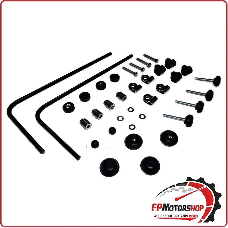 KIT ATTACCHI PARABREZZA SCOOTER PER MALAGUTI F12 50 R 07> BIONDI 8500648 PHANTOM