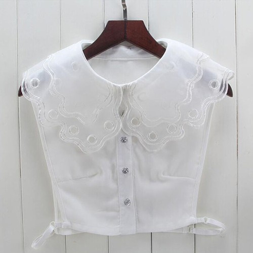 sweater with faux blouse