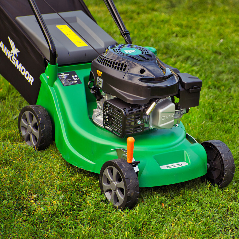 Hawksmoor 127cc 40cm Self Propelled Petrol Lawnmower | eBay