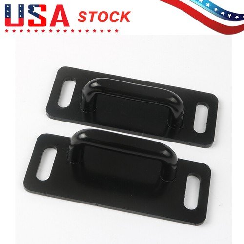 Fits LEER Tonneau cover 700 and 550 series pair of black C striker plates