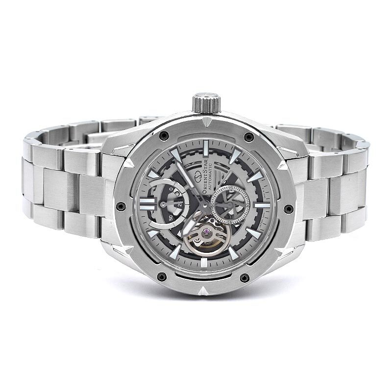 Pre-owned Orient Star Rk-av0a02s Avant-garde Skeleton Mechanical Automatic Watch 42.6mm