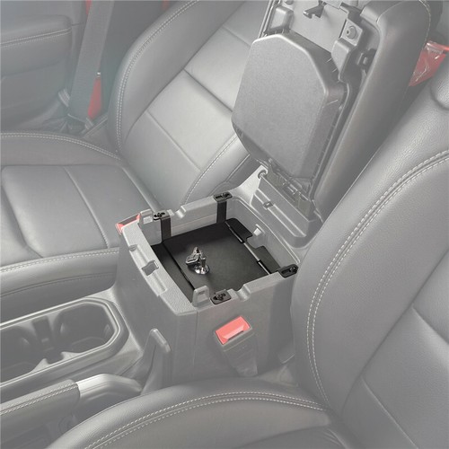 Center Console Lock Box for 20182022 Jeep Wrangler JL & Gladiator JT