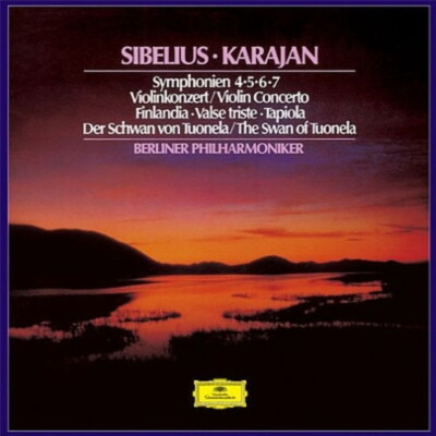 sibelius 7symphony karajan レコード 6枚 Jean Sibelius, Philharmonia Orchestra, Herbert von Karajan