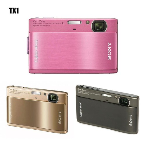 ✨美品✨SONY Cyber-shot DSC-TX1 コンデジ ピンク Sony Cyber Shot DSC-TX1 10.2MP 4.0x Compact Digital Camera