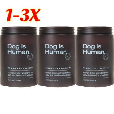 1-3X Dog Is- Human Daily Multivitamin Dog Health & Wellness Beef Flavor 60 Count