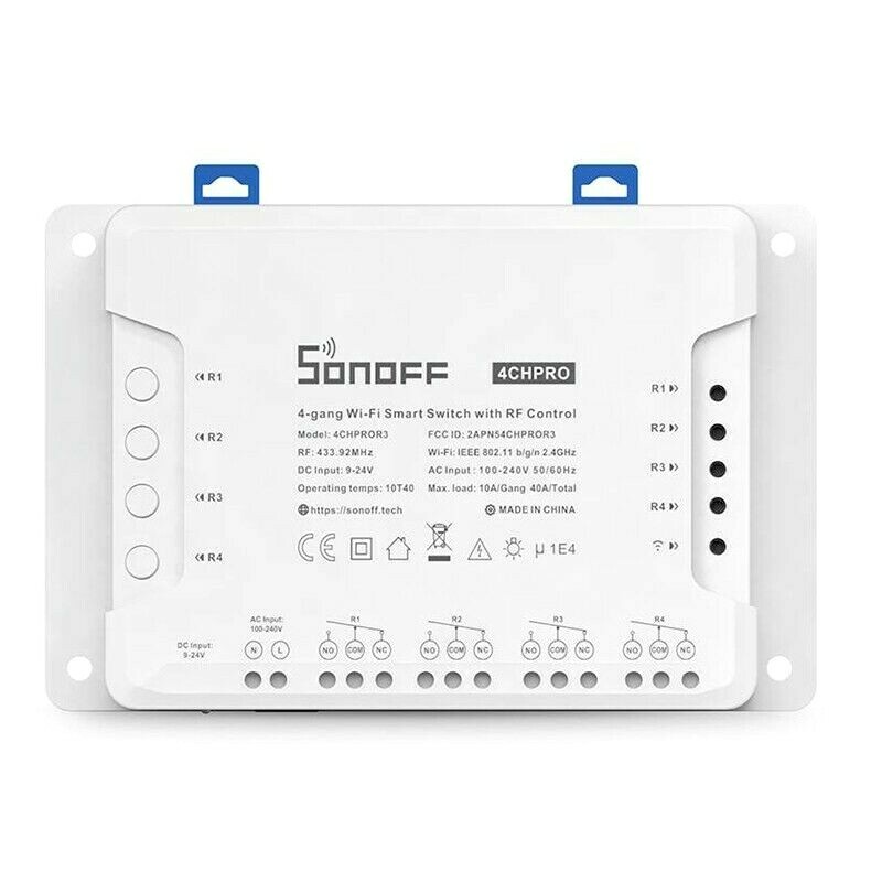 Sonoff 4CHPROR3 Smart Switch Wi-Fi 4 Interruttore Domotico Alexa Google Home uni 1