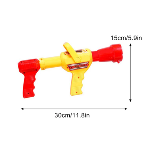 Firefighter Fireman Backpack Water Gun Toy For Kids Water Squirt Outdoor Summer