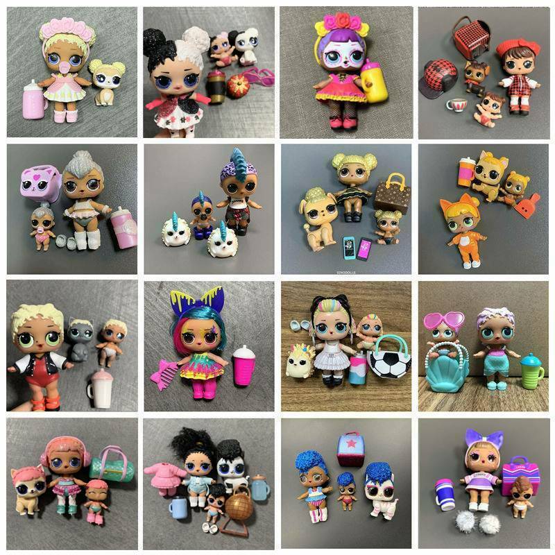 ❤️LOL Surprise Doll Kitty/Queen Bee/Punk Boi/Unicorn Lil Pet Makeover Spielzeug