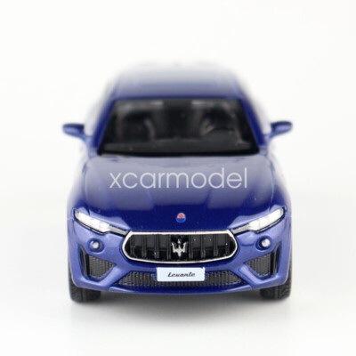 1:36 scale Maserati Levante GTS SUV Model Car Diecast Toy Cars for Kids Blue