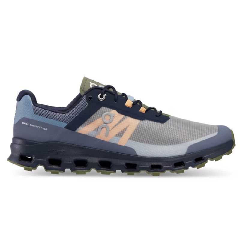 

Мужские кроссовки для трейлраннинга On Cloudvista Midnight/Olive 64.98593, Multicolor, ON Cloudvista