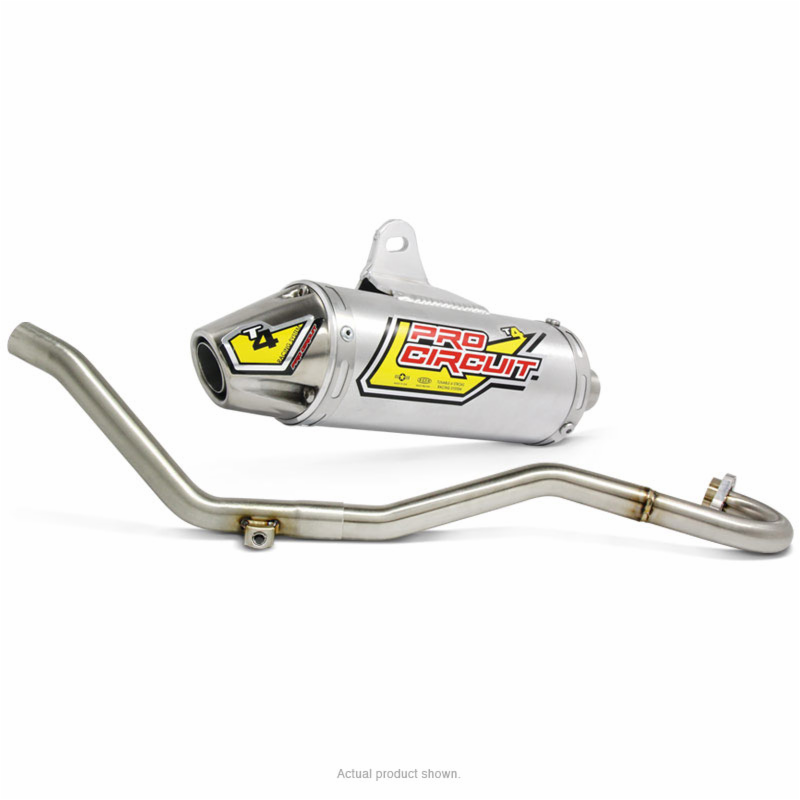 Pro Circuit 4S03125 T-4 full exhaust system for Kawasaki KLX125