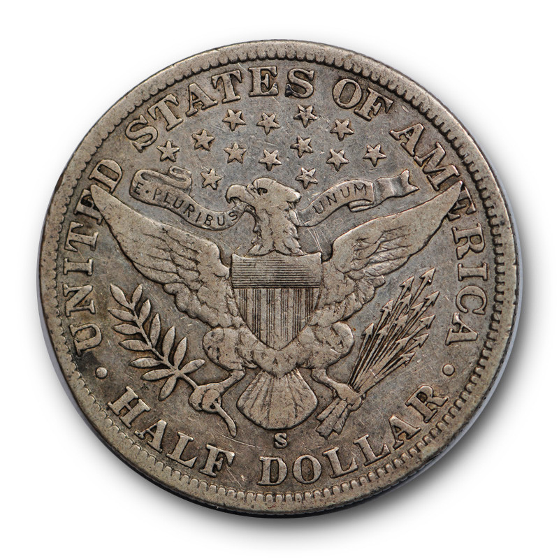 1903 s 50c Barber Half Dollar Fine to Very Fine San Francisco Mint #10901