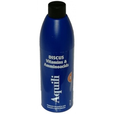 Discus Vitamines & Acides Aminés 250ML Aquili Vitamines Et Aquarium Douceur
