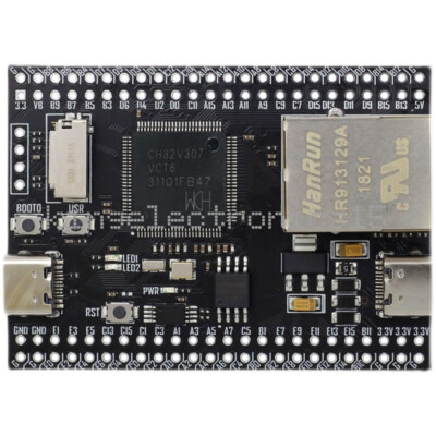 NEW CH32V307VCT6 development board RISC-V core support RT-Thread onboard