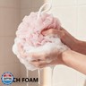 Shower Loofah Sponge for Men Women Loofah Exfoliating Body Scrubber 4 Color Mesh Shower Pouf Balls for Body Wash