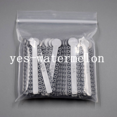 Dental Orthodontic Ligature Ties Elastic Braces Rubber Bands 45 Colors 1008 Pcs