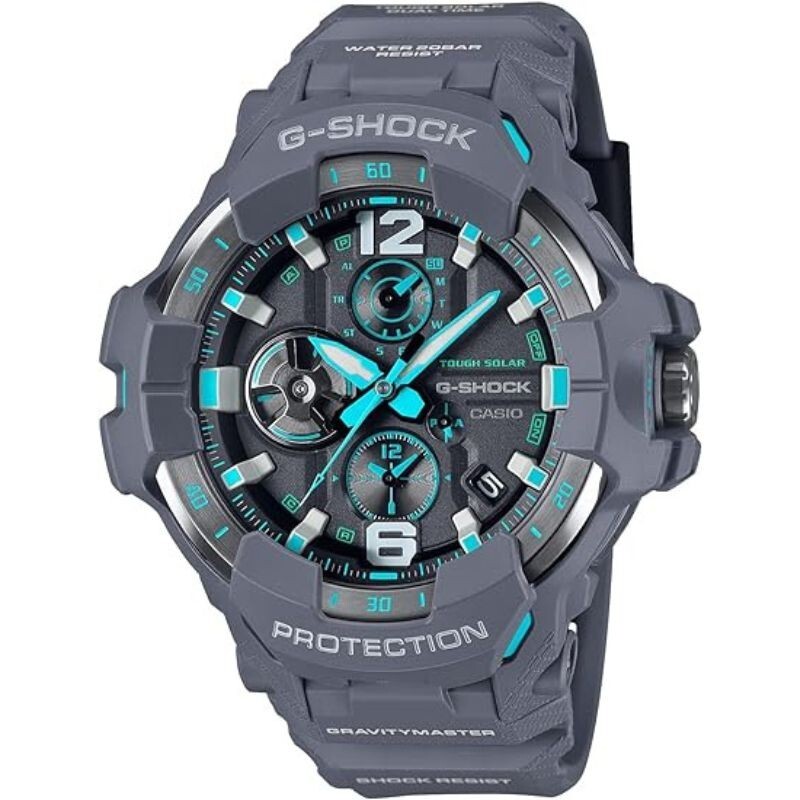 Pre-owned Casio G-shock Gr-b300-8a2jf Gravitymaster Master Of Air Bluetooth Watch Japan
