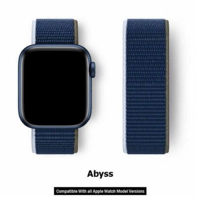 Nylon Watch Band Strap 40/44/45/49mm For Apple Watch Series Ultra 8 7 6 5 4-1 SE