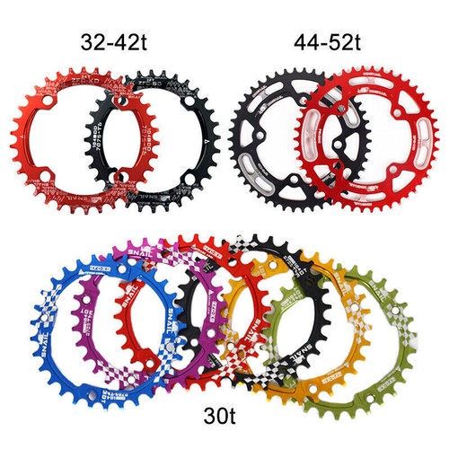 30-52T Bicycle Crankset 104BCD Crank 170mm Round Oval Chainring Fit Shimano MTB