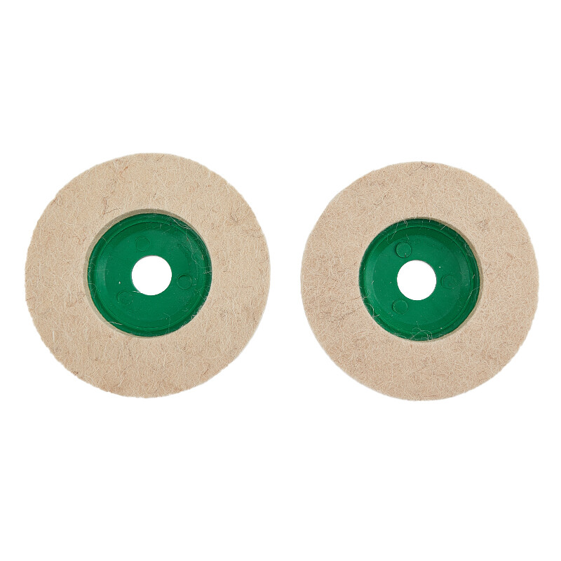 1Pc Wool Polishing Wheel Buffing Pads 100&times;8mm Disc for Metal Glass Ceramics ToRQ