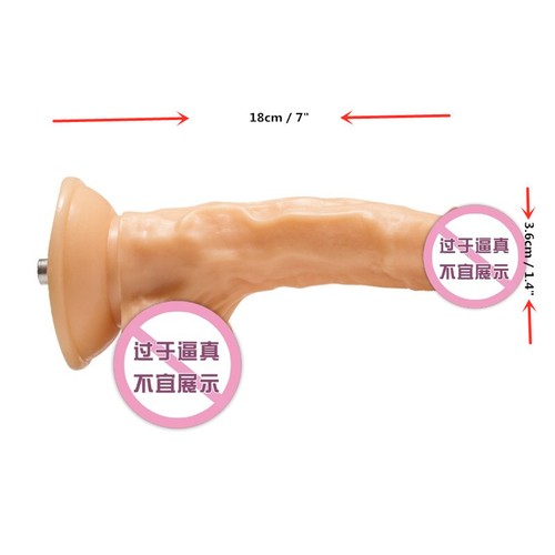 Stroke 5.9" Sex Machine Use of Both End Dual Remote Control w/Various Attachment