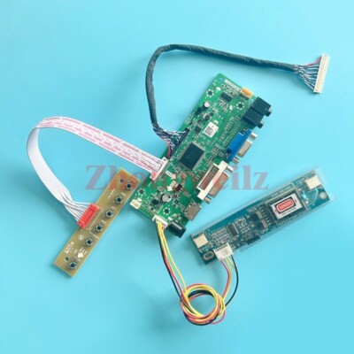 For LP171WP6-TL03/TL04 VGA DVI HDMI 1440x900 30-Pin LVDS 2-CCFL LCD Driver Board
