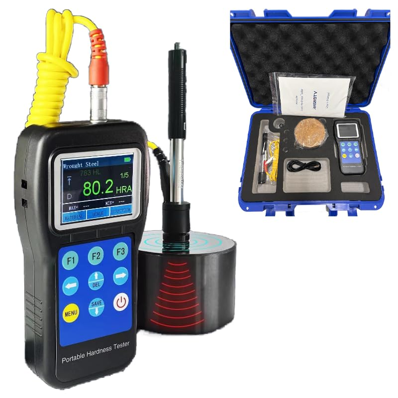 Portable Brinell Hardness Tester NDT230, Color Screen Hardness...
