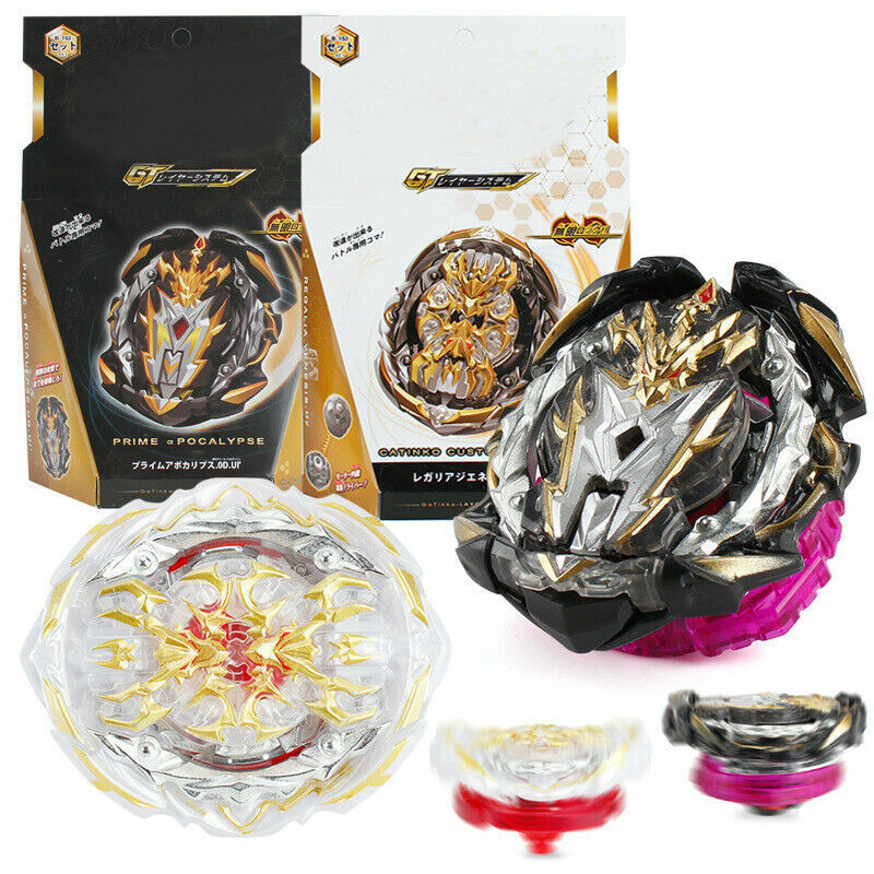 Prime Apocalypse Beyblade GT B153-1/B153-2 Booster Burst Rise Toy&