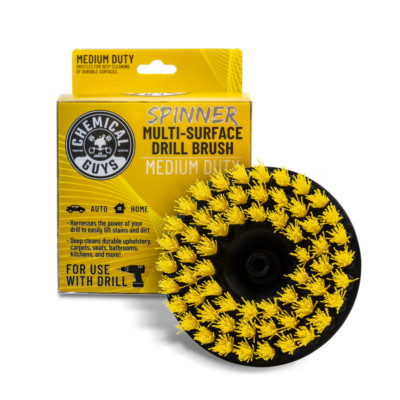 Chemical Guys ACC507 - Spinner Carpet Drill Brush, Medium Duty
