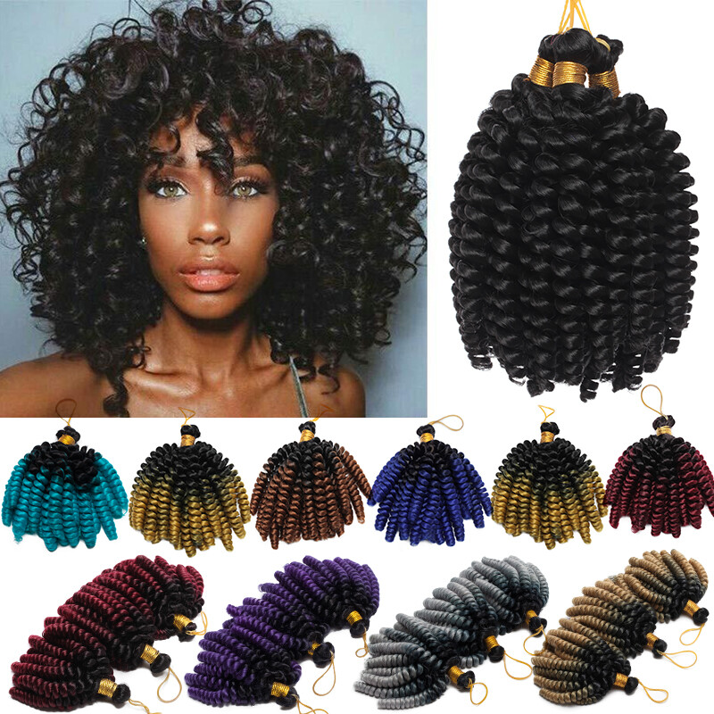 Jamaican Bounce Curly Real As Human Toni Curls Crochet Braids Hair Extensions US
