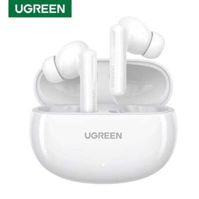 UGREEN HiTune T6 Wireless Headphone Bluetooth 5.3 TWS Earbuds Hi-Res For iPhone