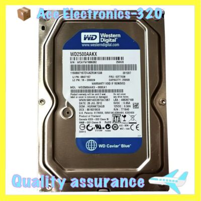 Western Digital WD2500AAKX 250GB 7200RPM SATA 3.5'' Desktop HDD Hard Drive