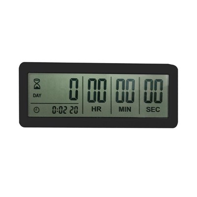 LED Countdown Clock Digital Timer Days Retirement Reusable Vacation Timers