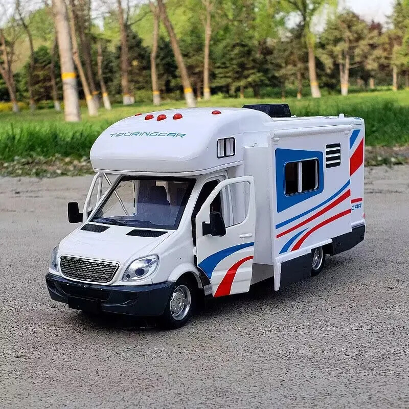 1:32 RV Recreational Vehicle Touring Camper Van Motorhome Diecast Kid