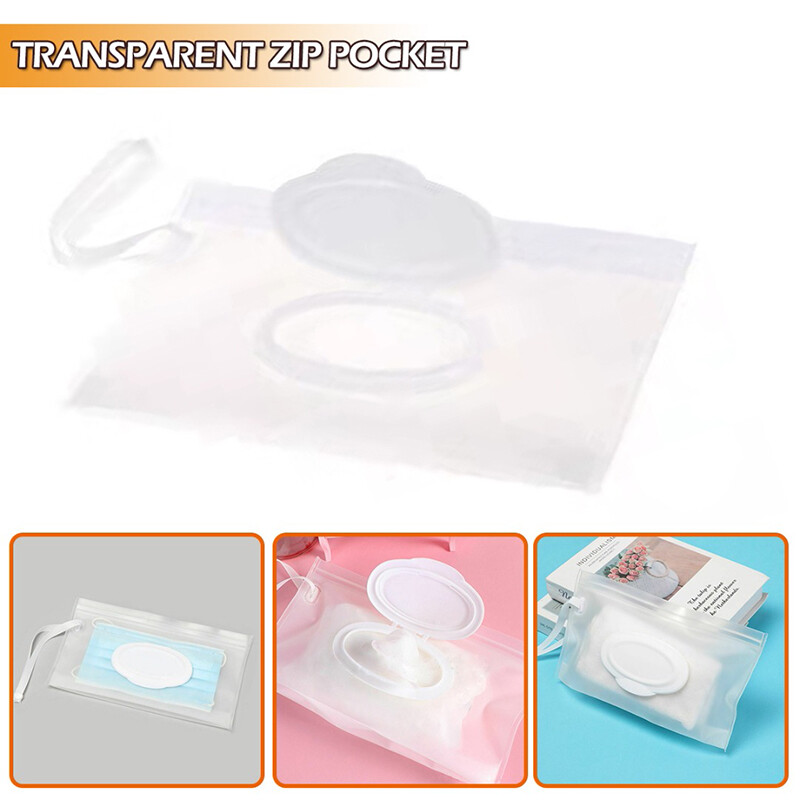 Wet Wipes Bag Box Accessories Case Cosmetic Pouch for Baby B