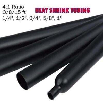 Heat Shrink Tubing 3:1/4:1 Wire Wrap Adhesive Glue Lined Waterproof Marine Grade