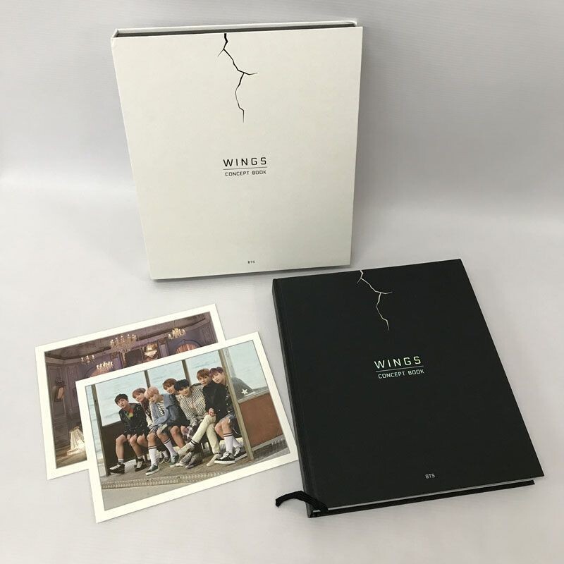 防弾少年団 　WINGS bts CONCEPT PHOTO BOOK 【テテ】 BTS Wings Concept Book making Photo Bangtan Boys kpop BIGHIT