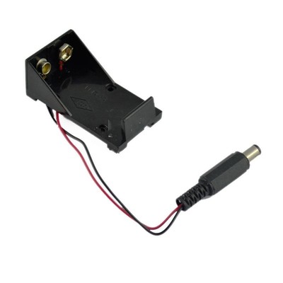 9V KEYES Battery Holder Box Case Wire With Plug 55x21mm For Arduino