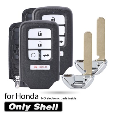 2 Remote Key Shell Case Fob for Honda Accord Civic 2016 2017 2018 2019 2020 2021