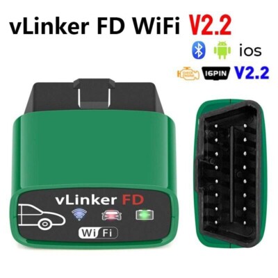 Vgate vLinker FD WiFi OBD2 Scanner Diagnostic Tool for iOS Android and Windows