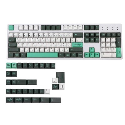 Keycaps Cherry 137 Keys Dye-Sub Keycaps GK61 64 84 96 Layout