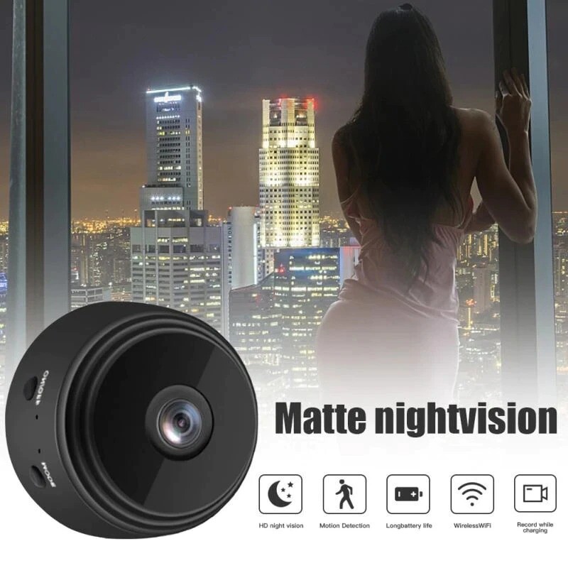 Mini Hidden Spy Camera Wireless Wifi IP Home Security 1080P HD Night Vision DVR