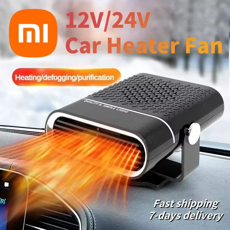 Xiaomi Portable Car Heater Car 12V Heater 24V Car Heater Windshield Automatic De