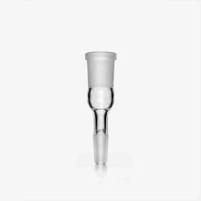 Glass Adapter Slide Bowl Extension Expander Connector 10mm MALE to 14mm FEMALE