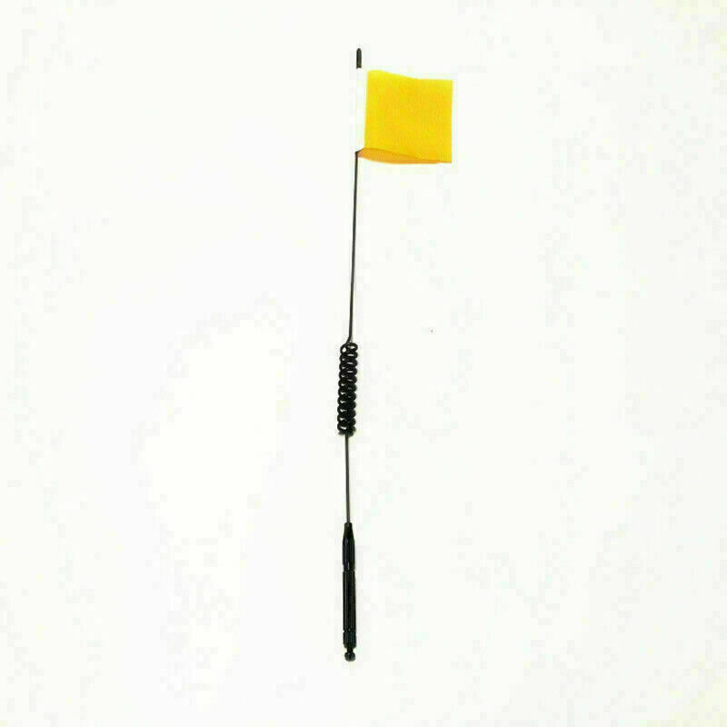 29cm Simulated Metal Antenna Signal Pole with Flag For RC Car TRX4 SCX10 90046