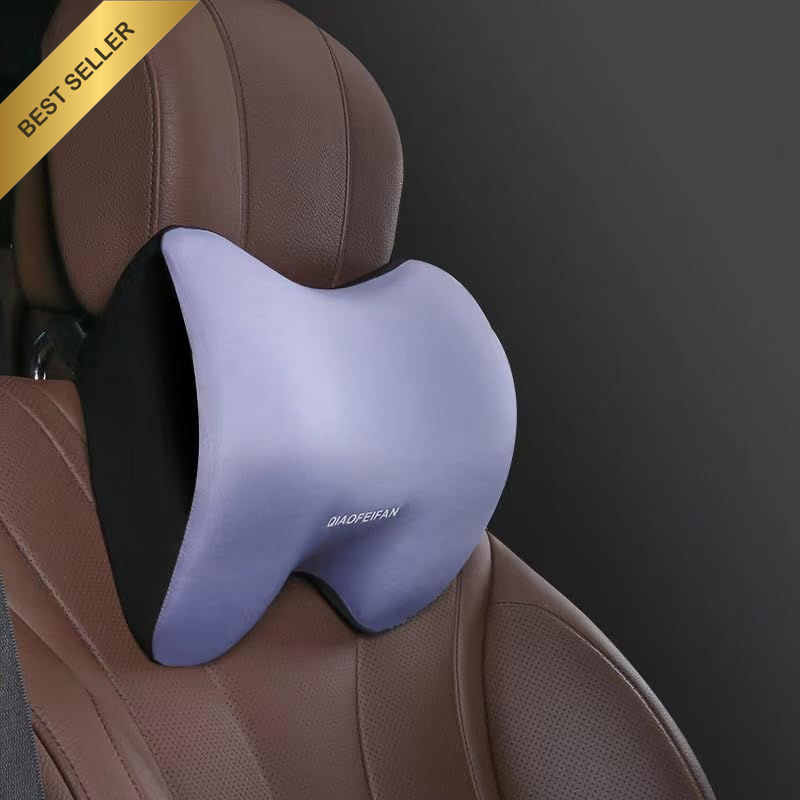 Car Seats, Car Waist Support Cushion, Memory Foam Neck Pillow Backrest Cushion H
