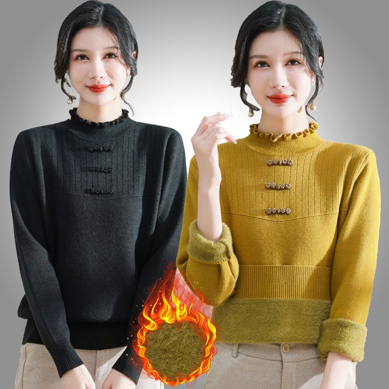 women-fleece-lined-knitted-sweater-thick-winter-warm-bottoming-shirt-slim-xl5xl