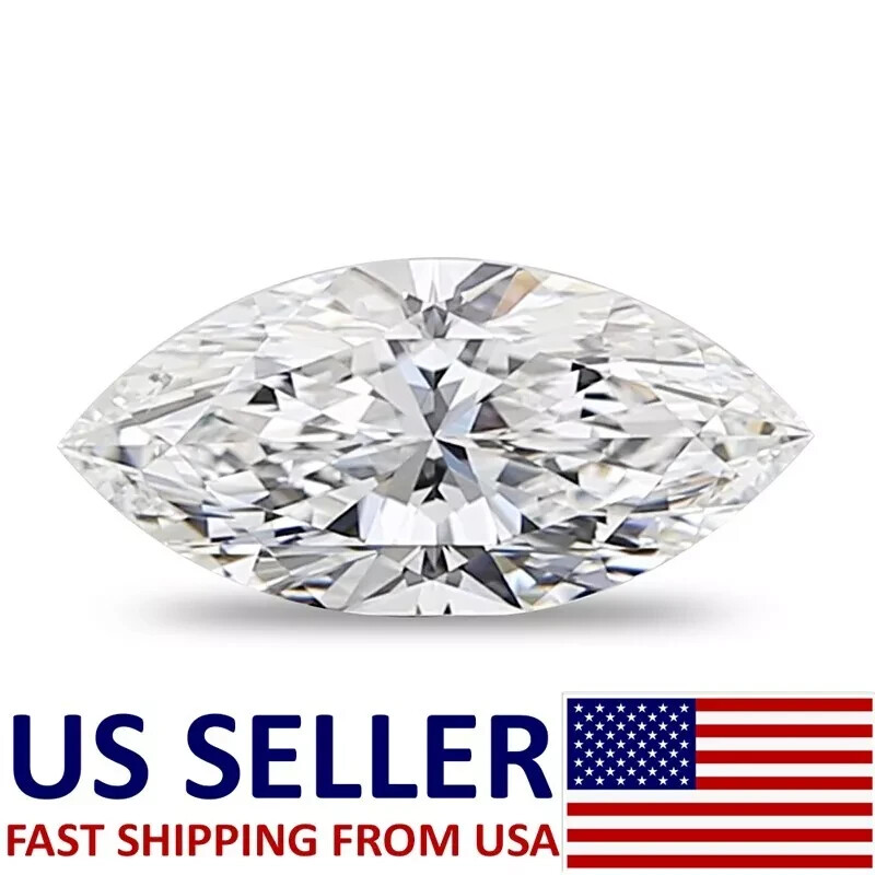 1.01 ct Marquise Cut Natural Loose Diamond (Color-G, Clarity-SI2) DGLA Certified