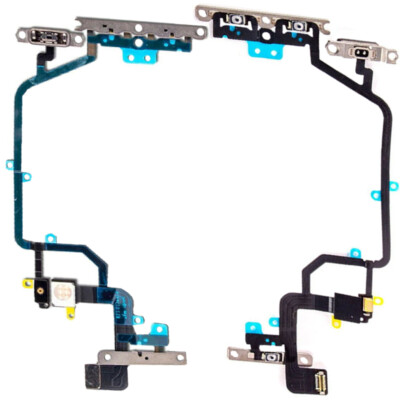 Original iPhone XR Power Button Volume  Mute Flexkabel Vormontie An Aus Blitz