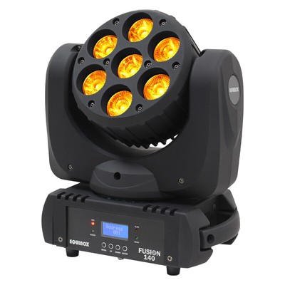 Equinox Fusion 140 RGBWAUV LED DMX DJ Disco Moving Head Wash Light + Warranty